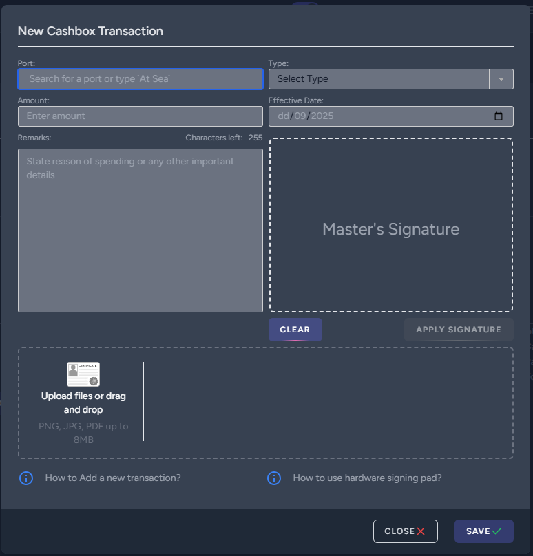Transaction Handling